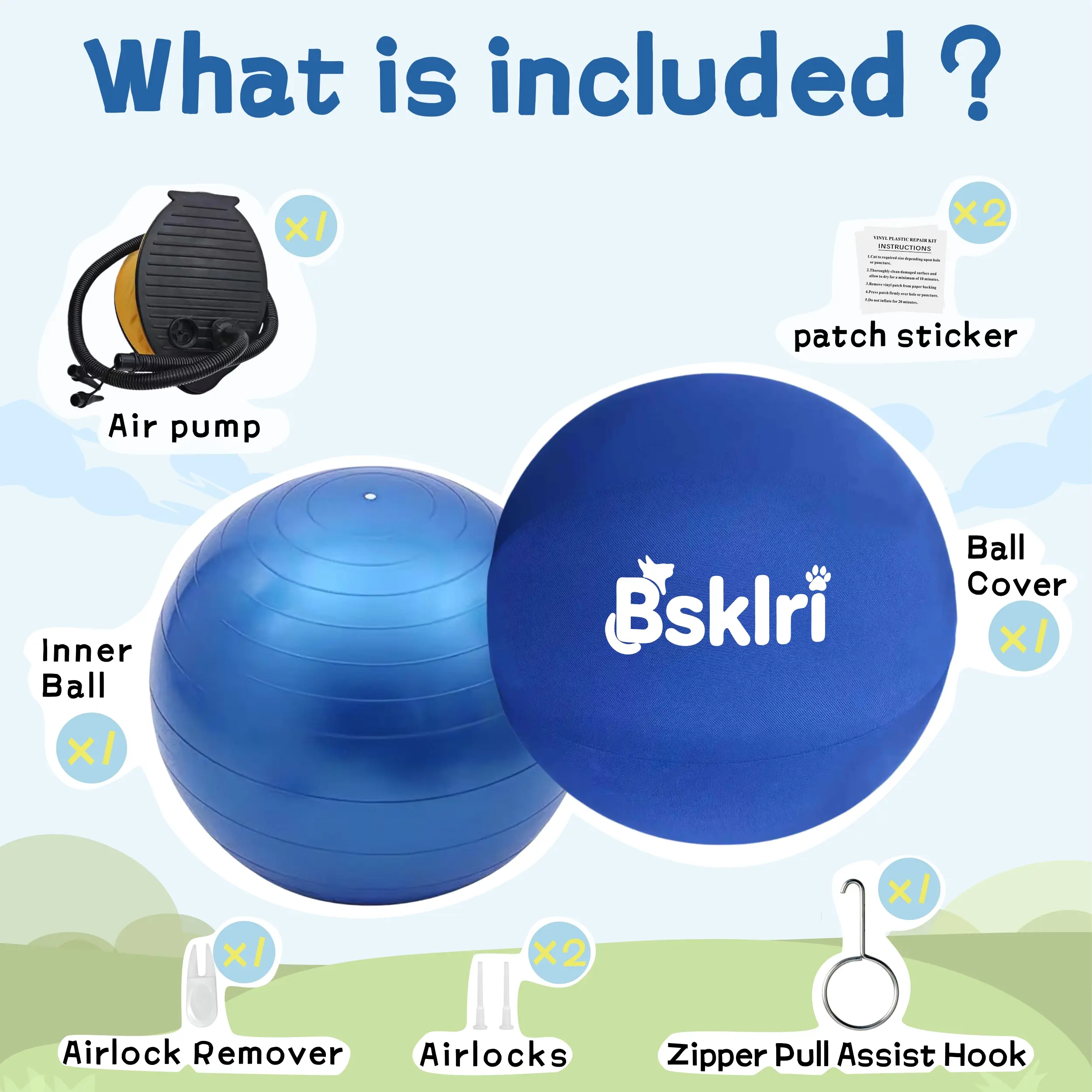 Bsklri Herding Dog Ball